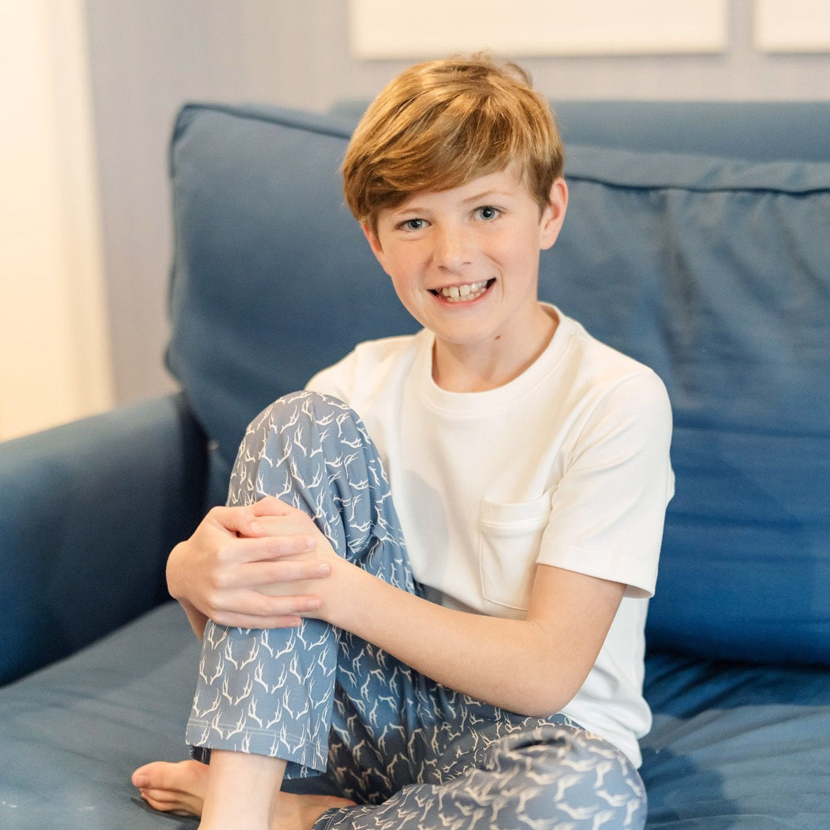 Beckett Boys' Hangout Pant - Rustic Antlers