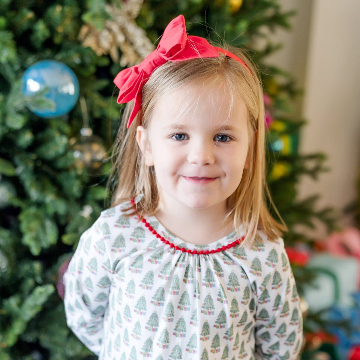 Carlin Girls' Dress Under The Christmas Tree