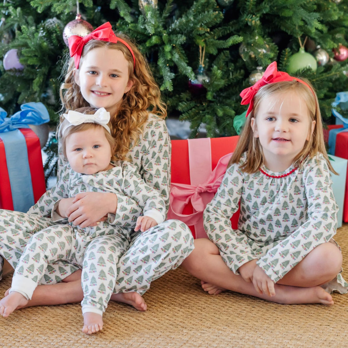 Carlin Girls' Dress Under The Christmas Tree