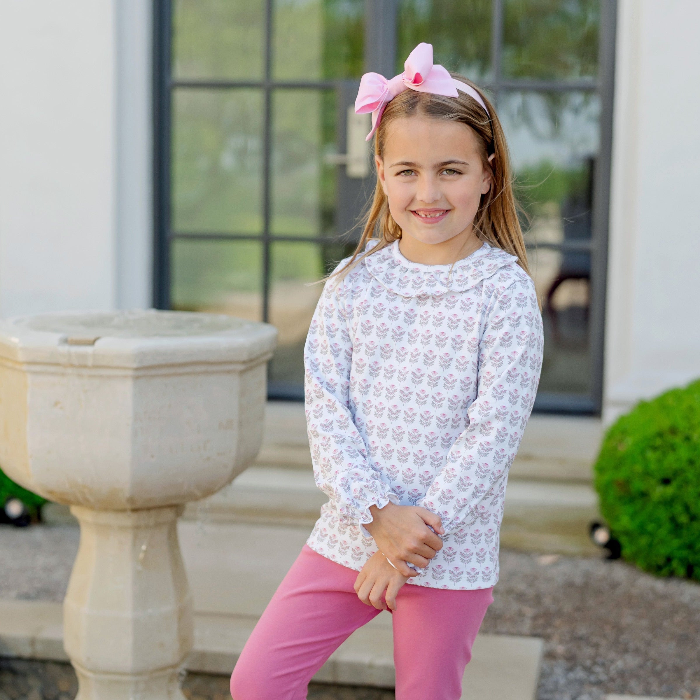 Lulu Girls' Legging Set - Berkshire Batik Floral