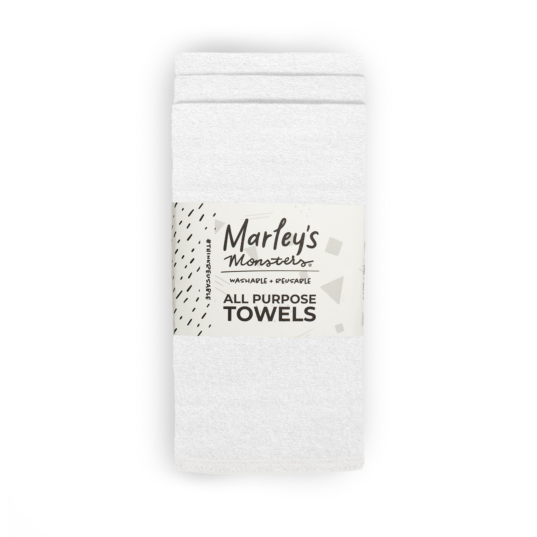 All-purpose Towels: Single Print 3 Count Pack