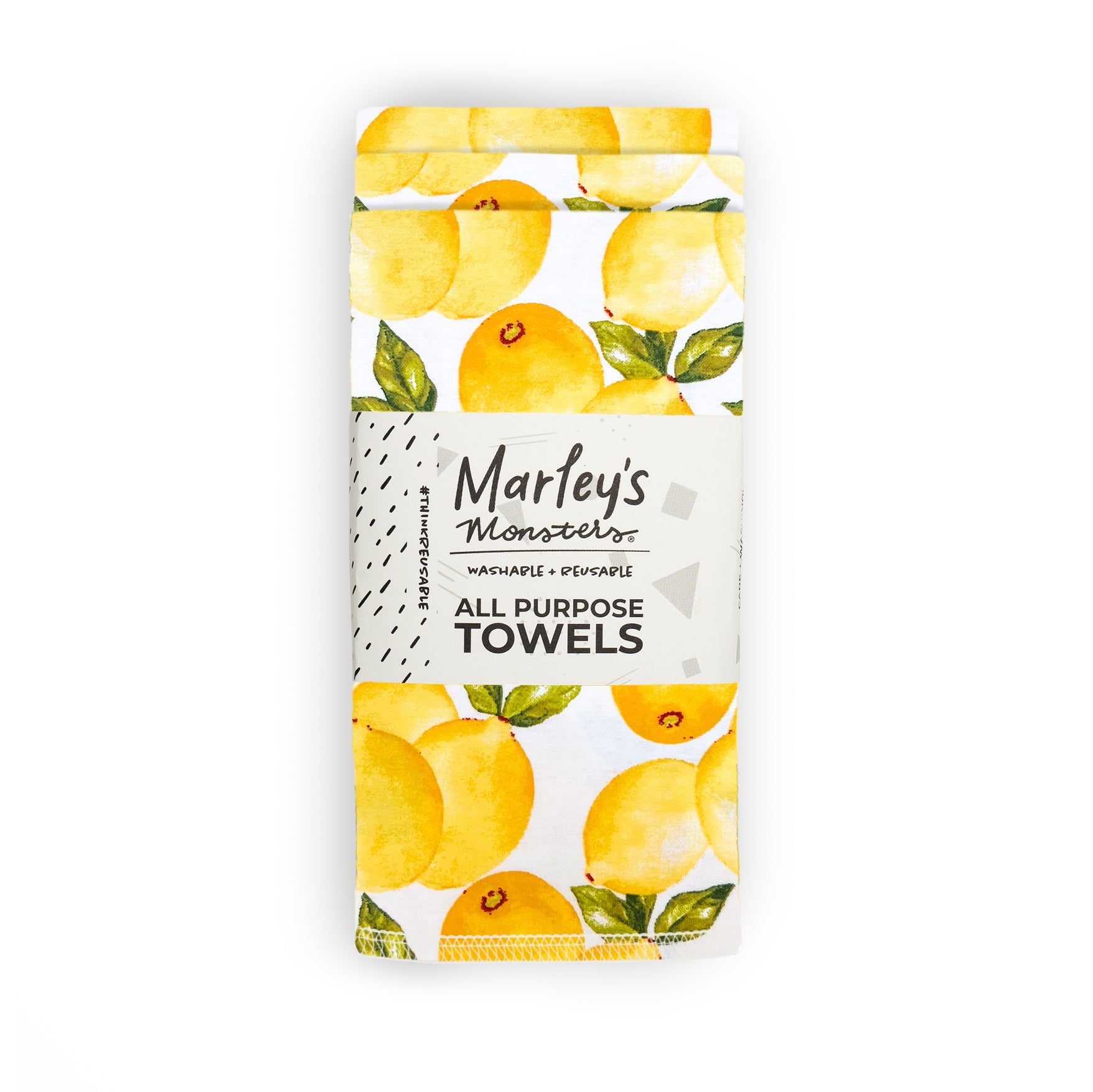 All-purpose Towels: Single Print 3 Count Pack