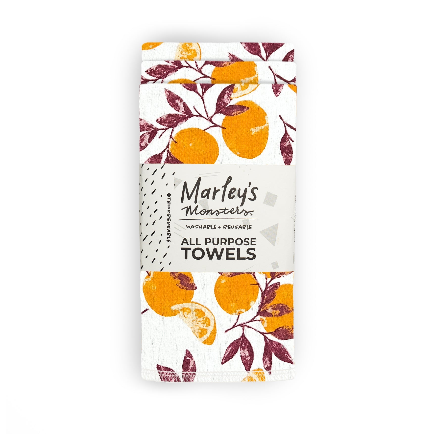 All-purpose Towels: Single Print 3 Count Pack