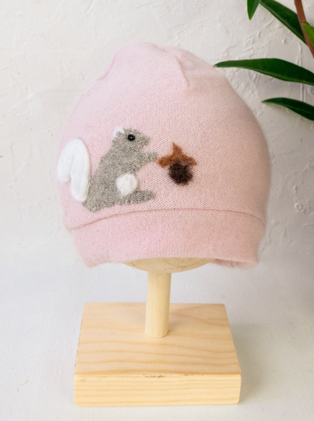 Squirrel Cashmere Hat - Baby
