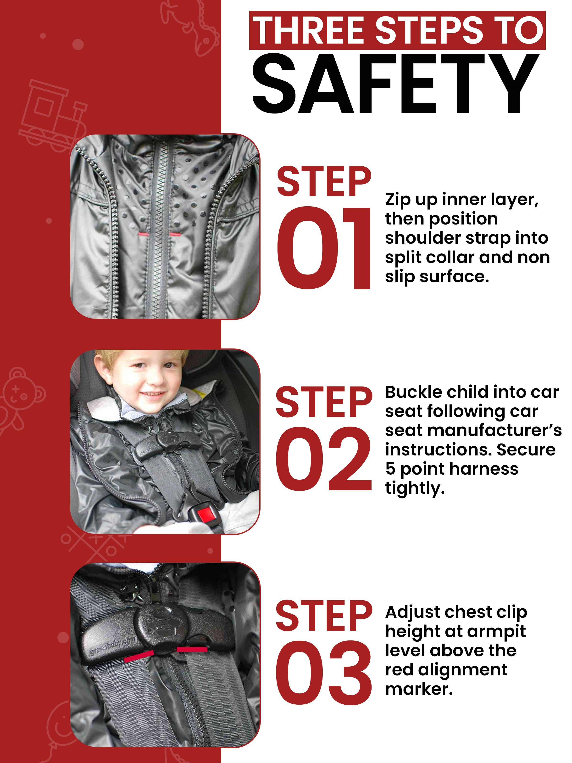 Car Seat Coat | The Road Coat Down - Aqua