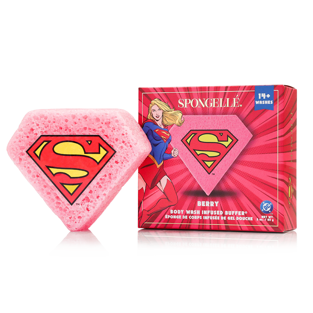 Supergirl™ Berry Body Buffer | Dc Superhero
