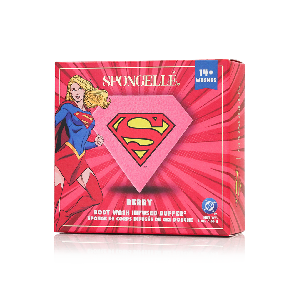 Supergirl™ Berry Body Buffer | Dc Superhero