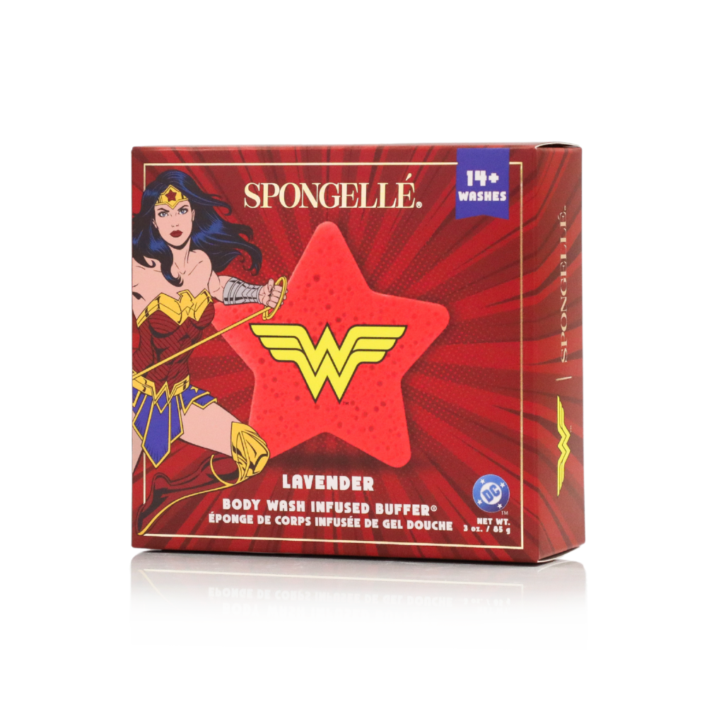 Wonder Woman™ Lavender Body Buffer | Dc Superhero