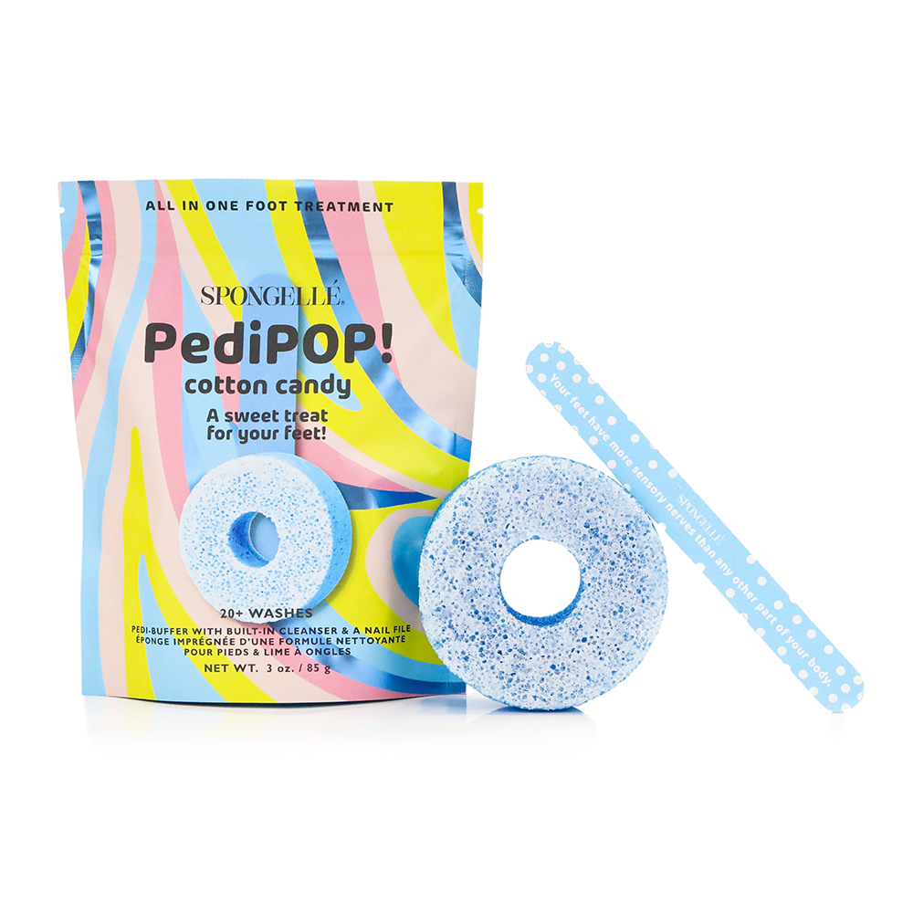 Cotton Candy | Pedipop! Pedi Buffer & Nail File