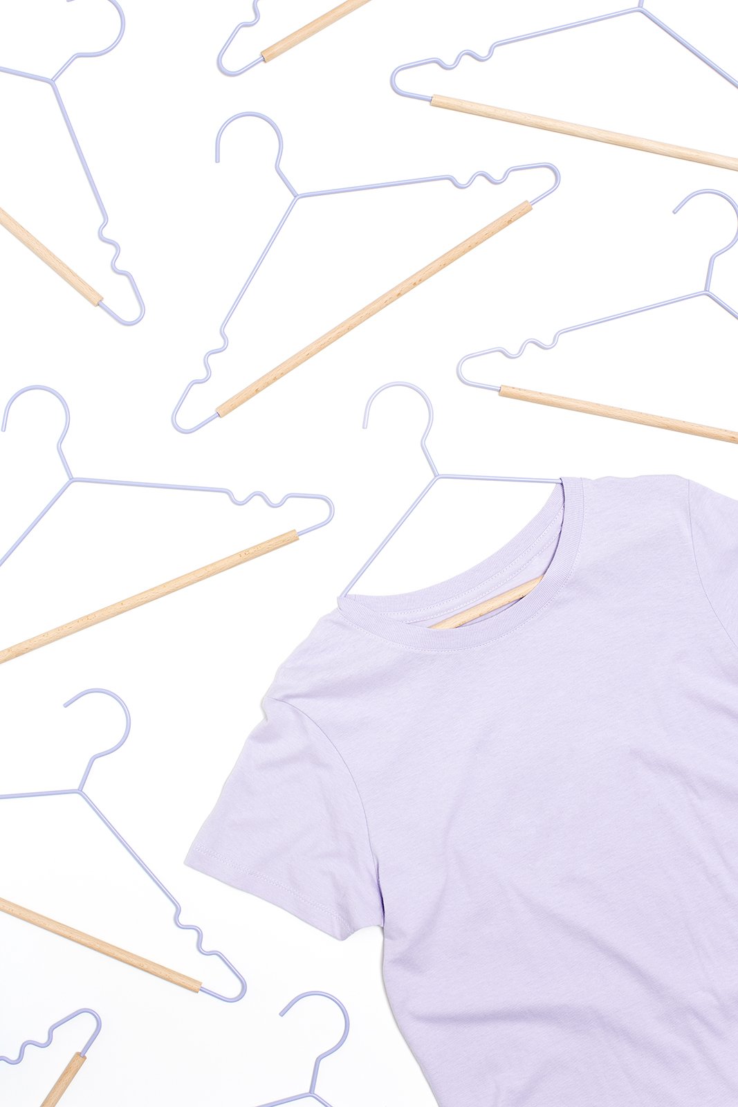 Adult Top Hangers In Lilac