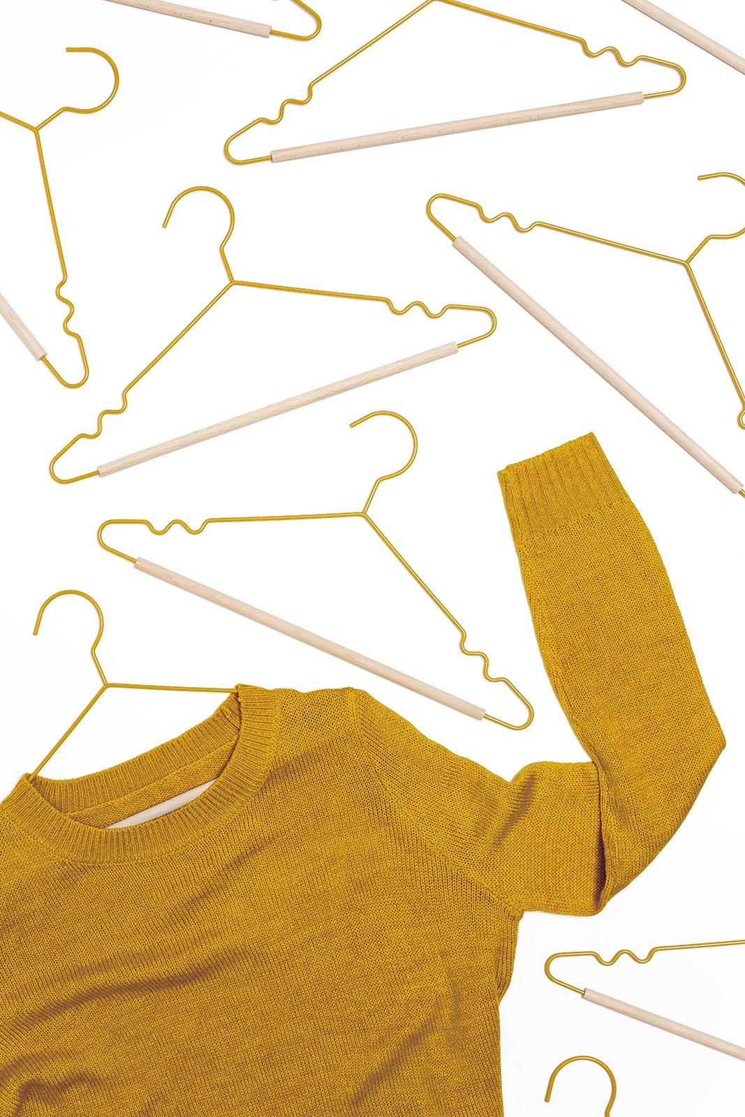 Adult Top Hangers In Mustard