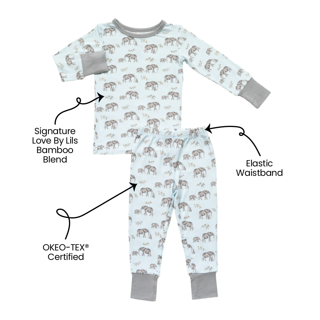 August Bamboo 2-piece Long Sleeve Set