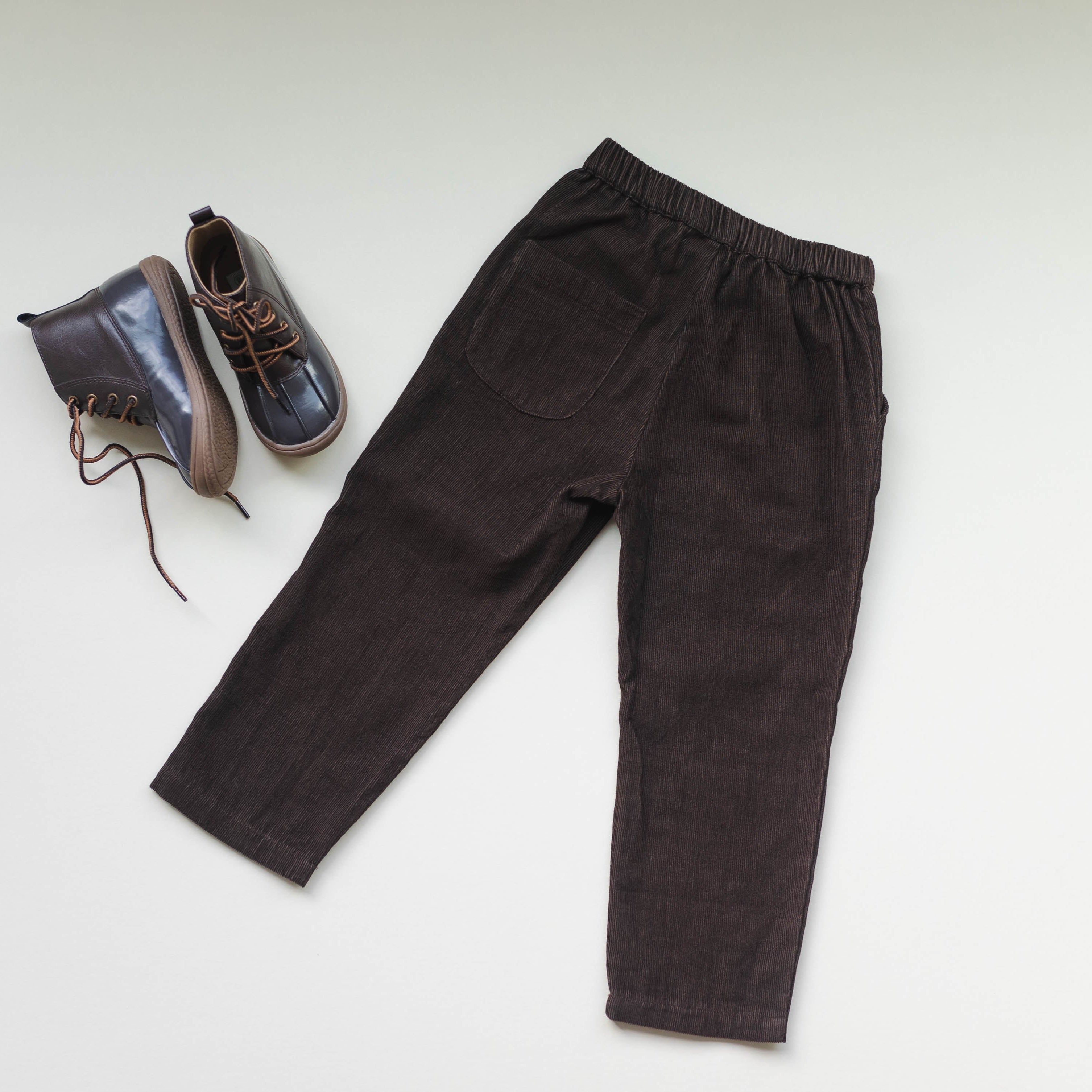 Brown Cord Boys Pant