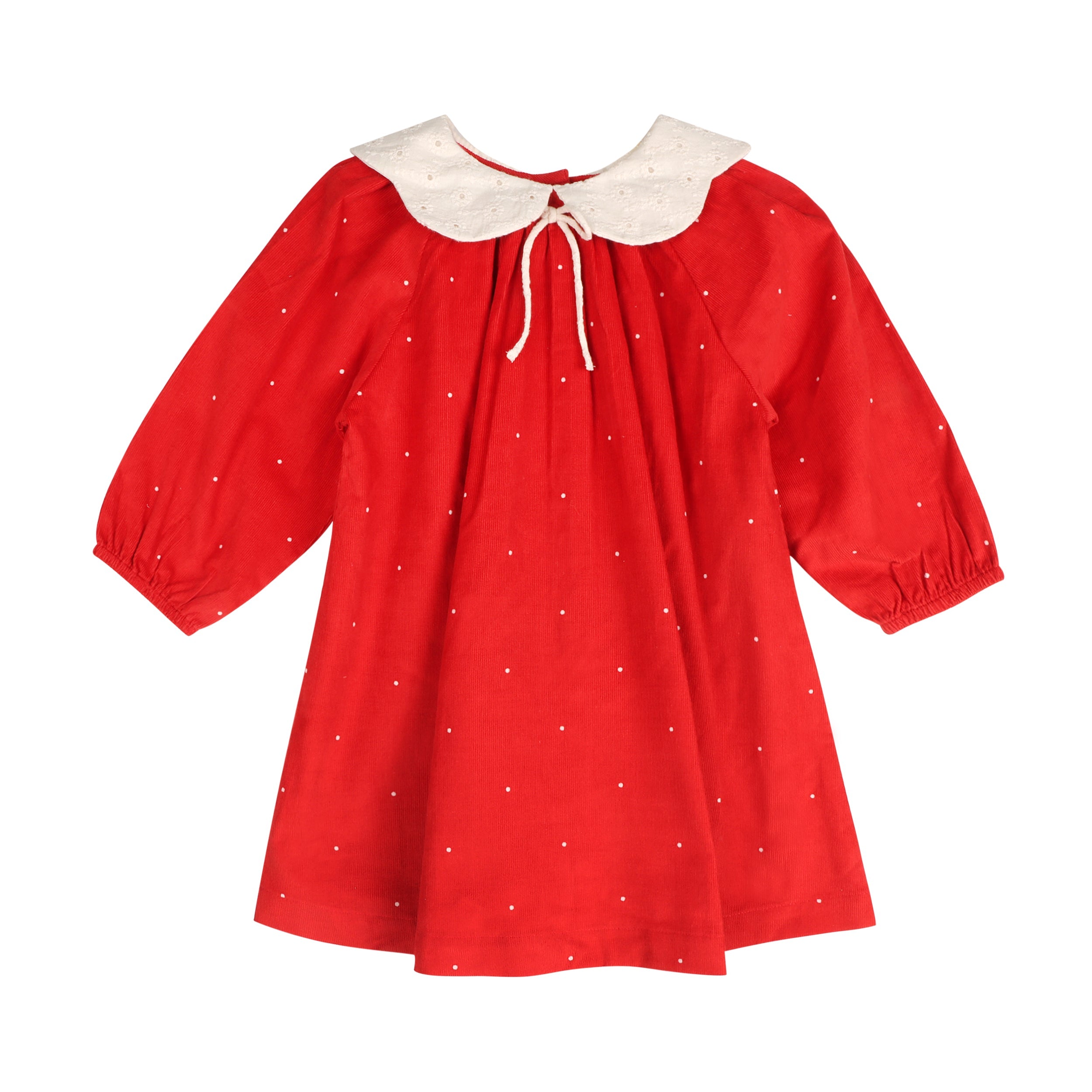 Christmas Carol Red Holiday Dress