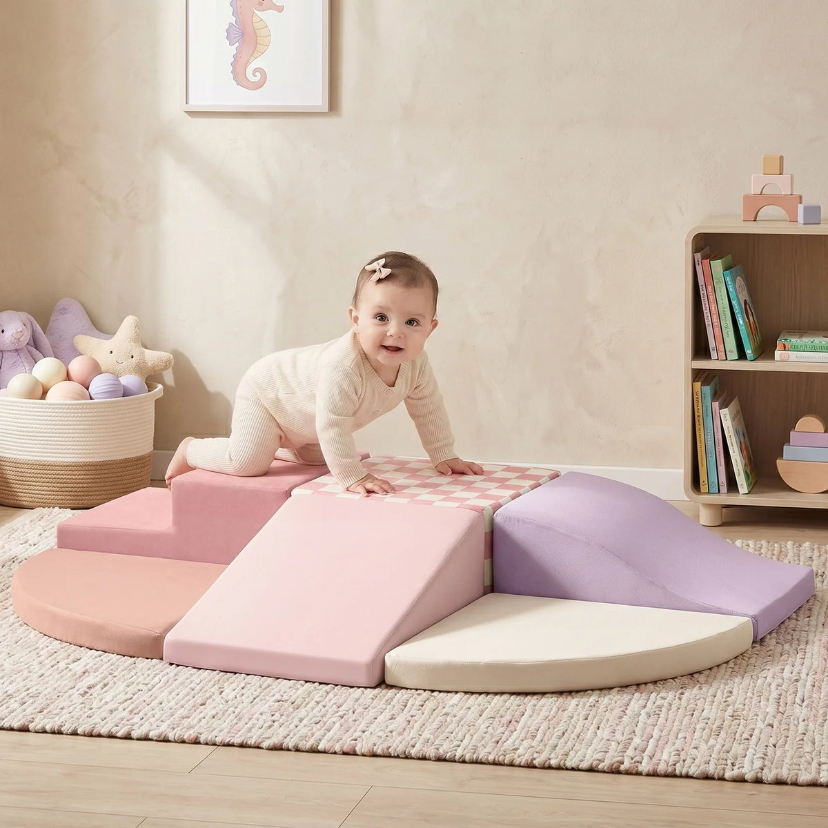 ® Playnest Climbing Blocks - Violet