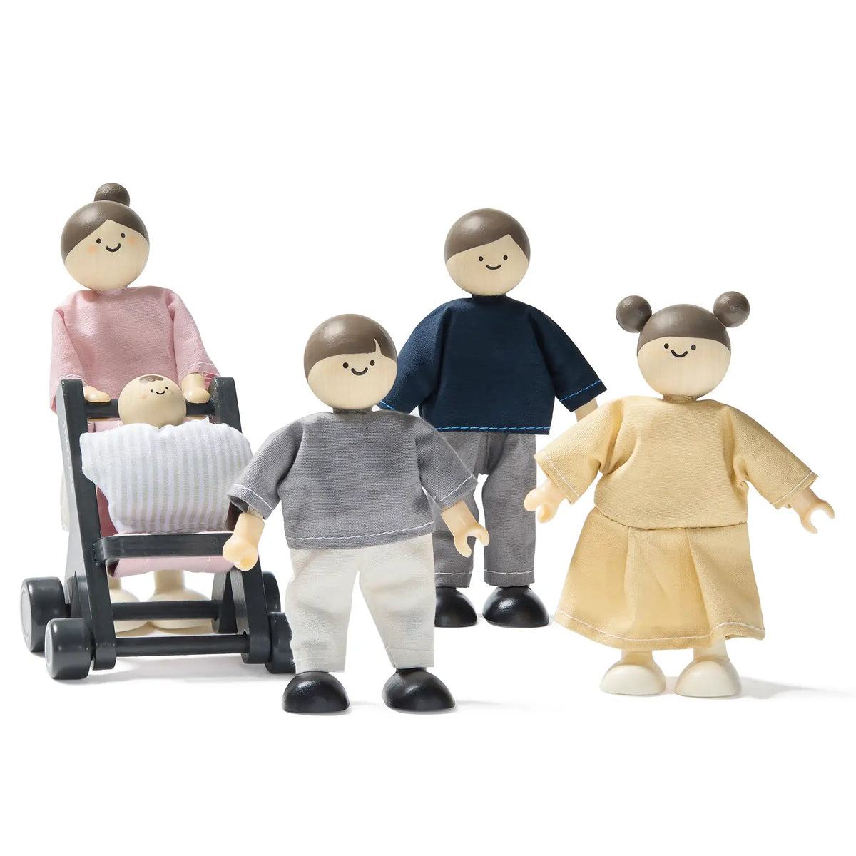 ® Sweetwood Evergreen Dollhouse & Wooden Dollhouse Dolls