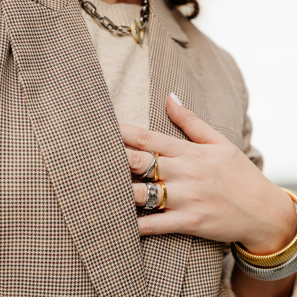 Erica Two-tone Ring