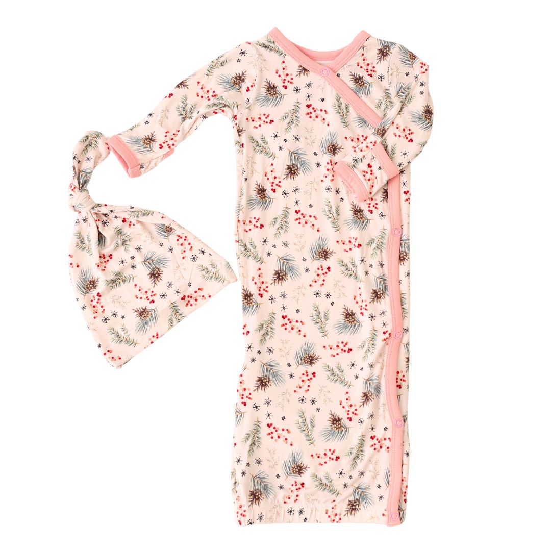 Cozy Pines Gown & Hat