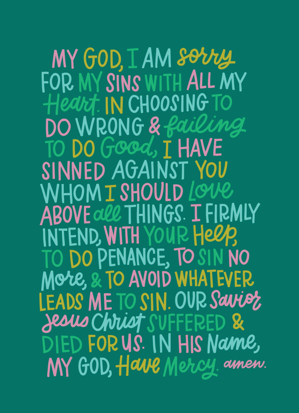 Mystery Prayer Art Print Pack (set Of 6)