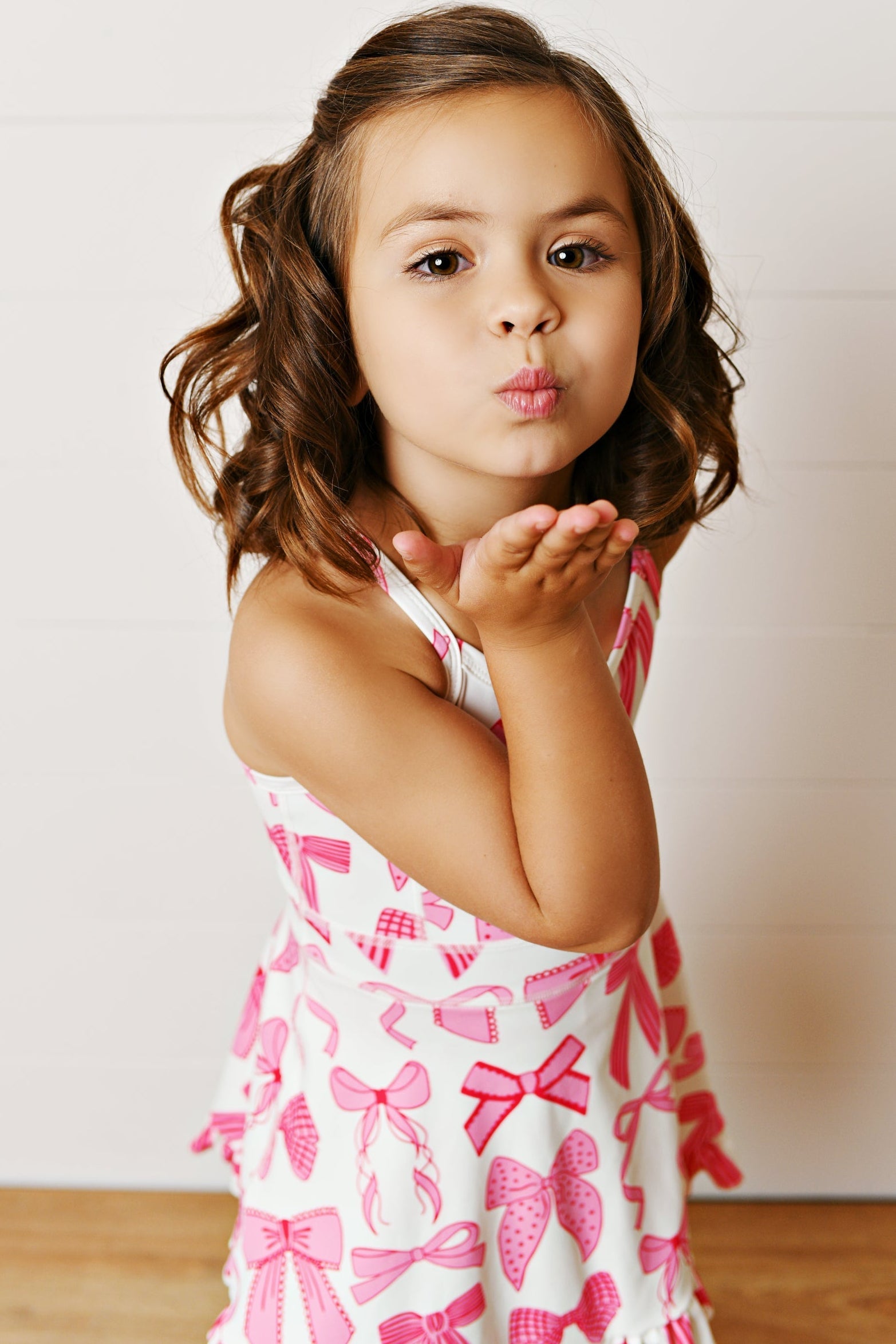 Active Pink Bow Dress