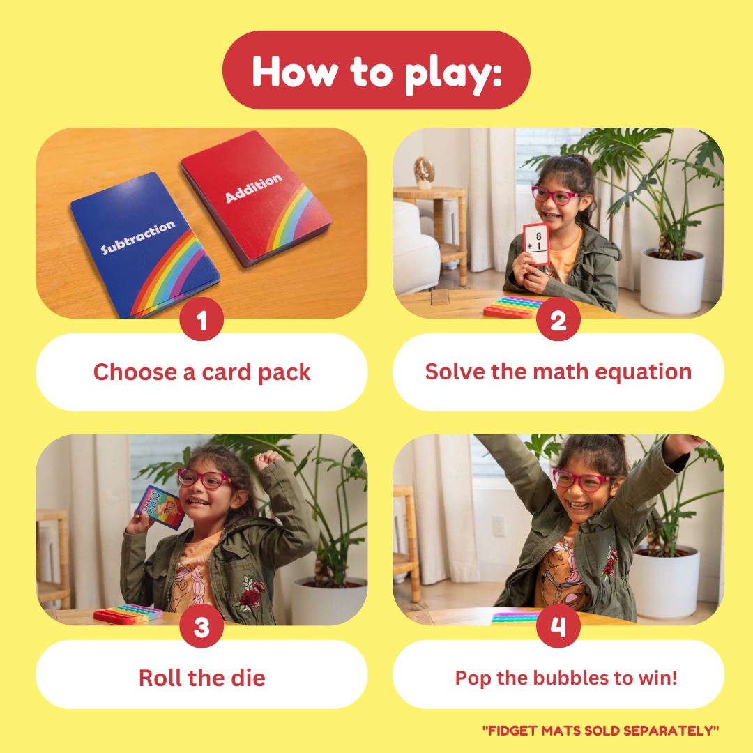 Pre-k & Kindergarten Addition & Subtraction Card Pack