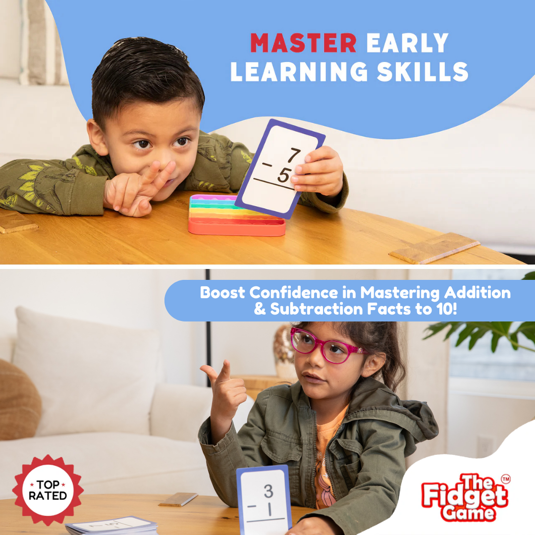 Pre-k & Kindergarten Addition & Subtraction Card Pack