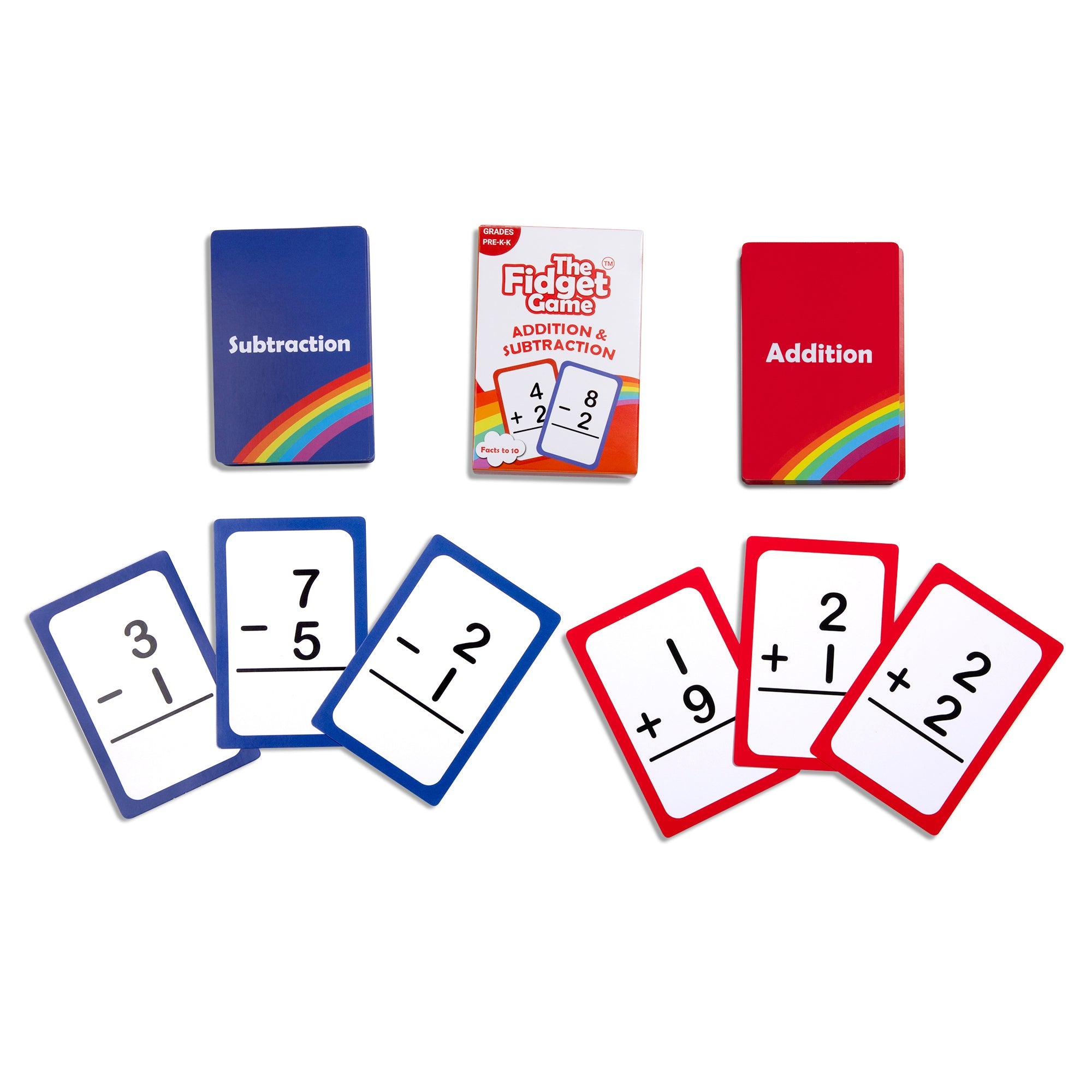 Pre-k & Kindergarten Addition & Subtraction Card Pack