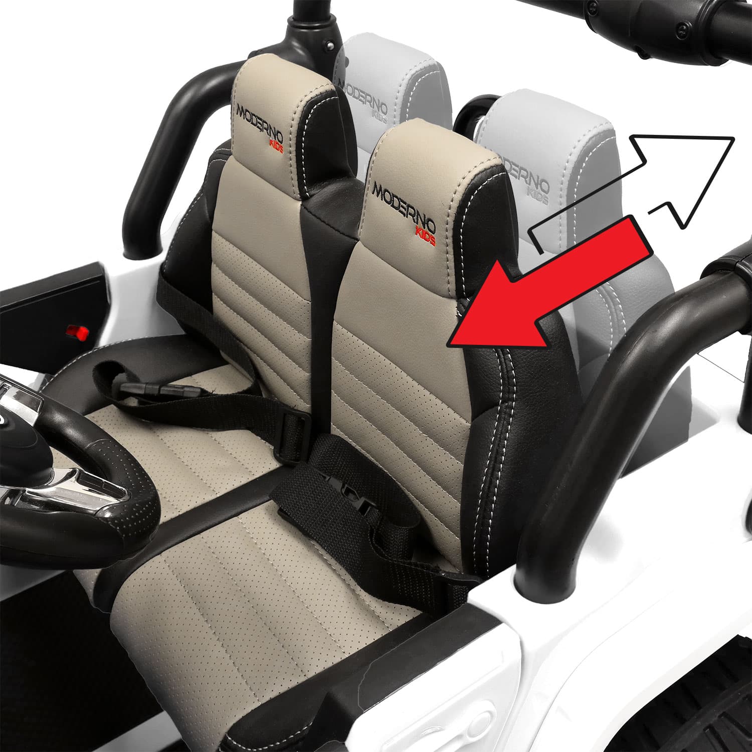 Trail Explorer 24v Kids Ride-on Car Truck With R/c Parental Remote | Gray