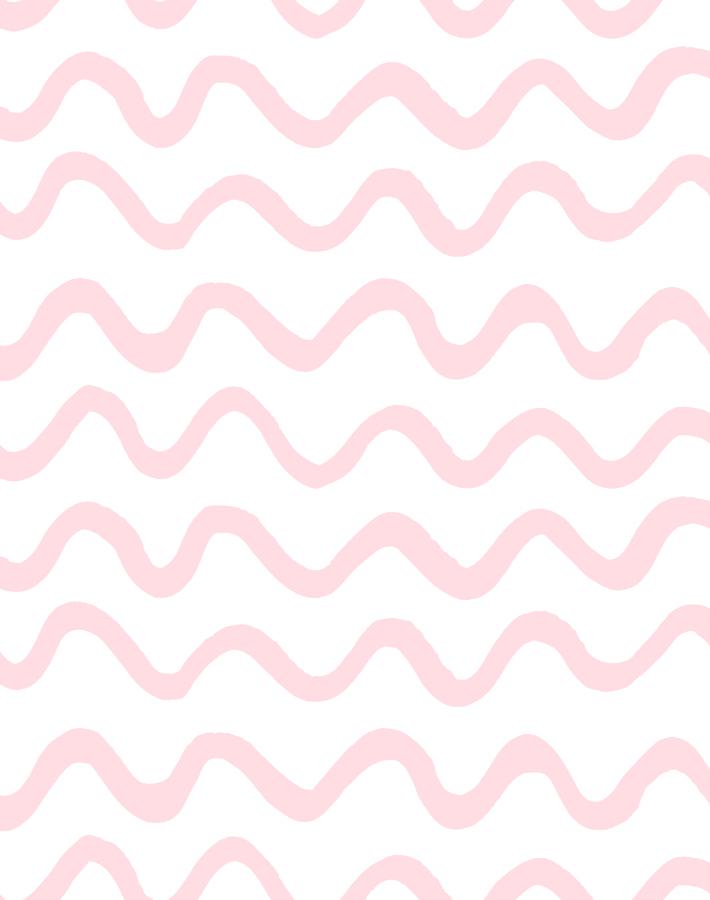 'aegean Waves' Wallpaper By Tea Collection - Ballet Slipper