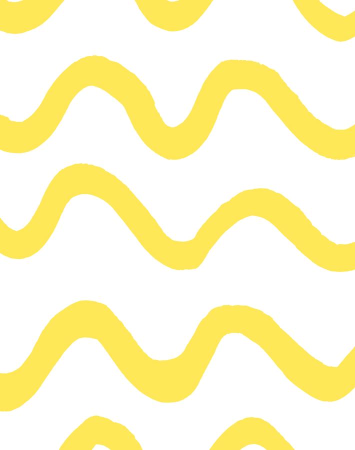 'aegean Waves' Wallpaper By Tea Collection - Daffodil