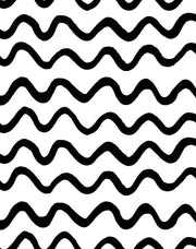 'aegean Waves' Wallpaper By Tea Collection - Onyx