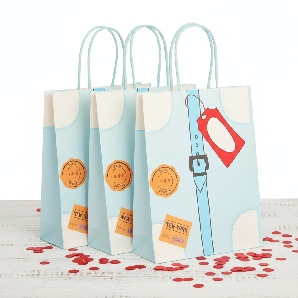 Airplane Party Bags (set Of 8)