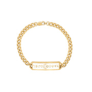 Alchemy White Enamel Bracelet