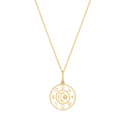 Alchemy White Enamel Necklace