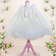 Alessandra White Party Dress