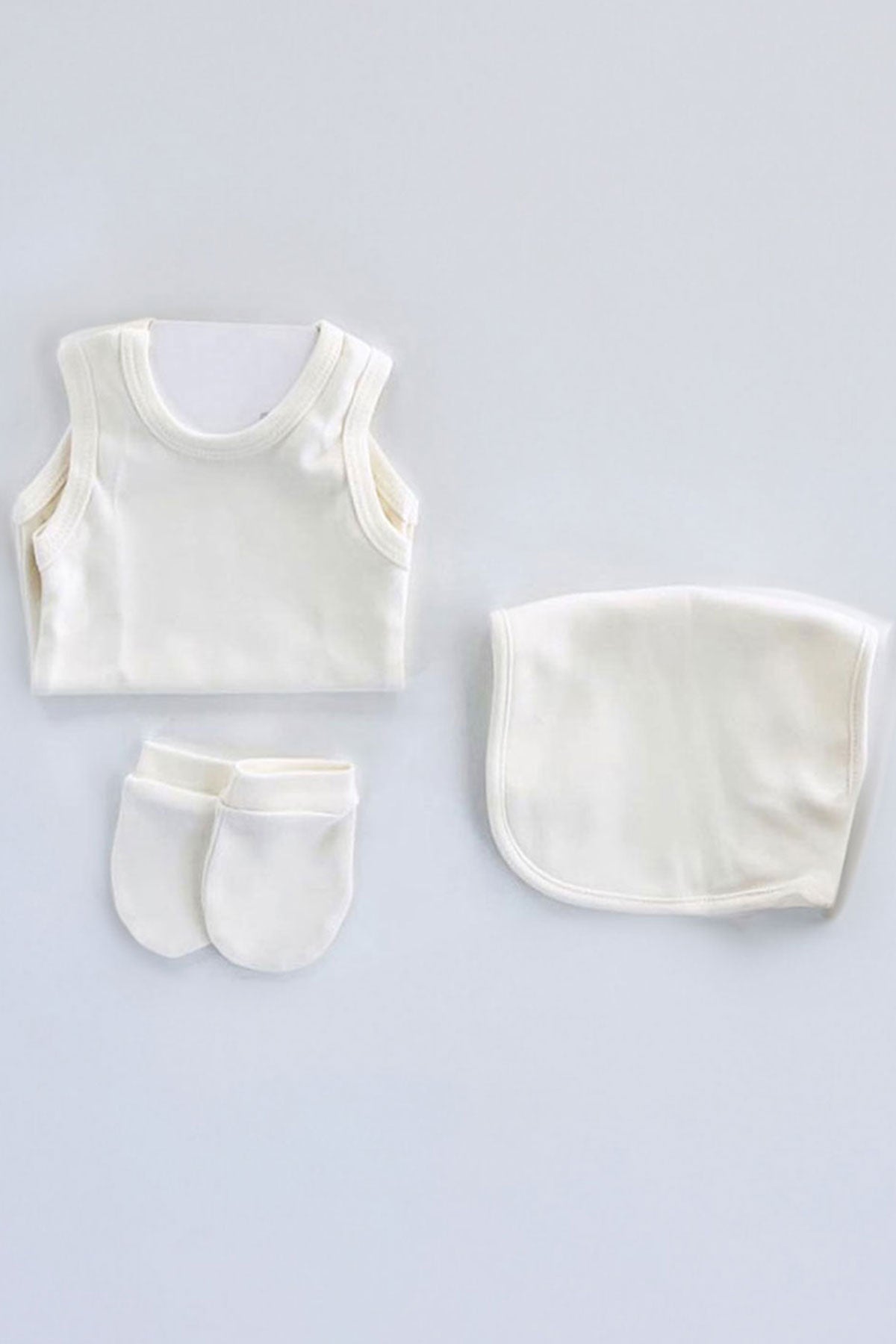 Alex Ecru Organic Cotton Newborn Coming Home Set (10 Pcs)