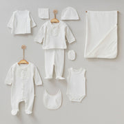 Alex White Newborn Coming Home Set (10 Pcs)