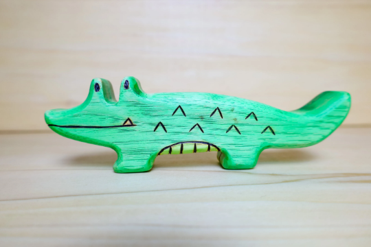 Wooden Alligator Toy