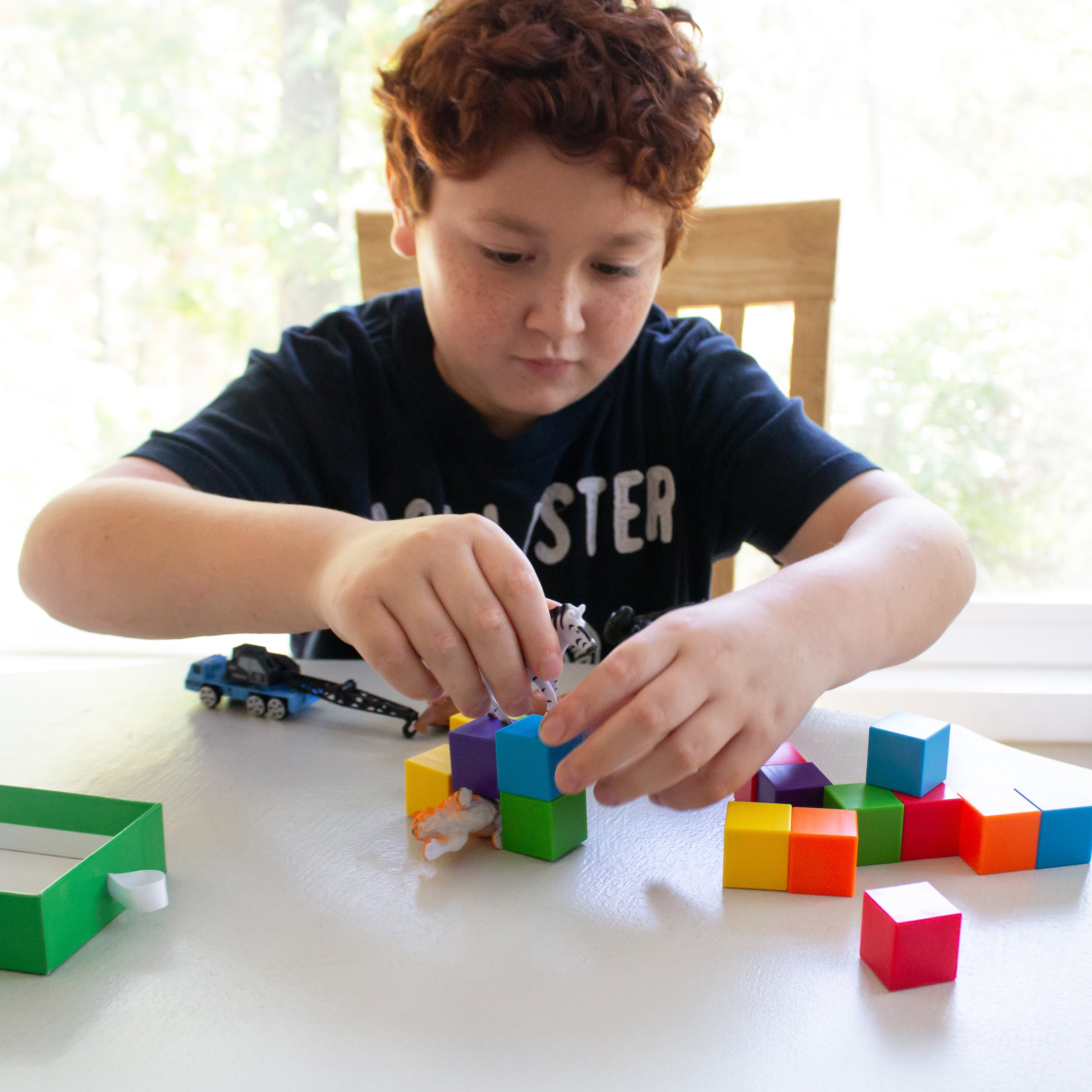 Bapronbaby 18pc Magnetic Blocks (ages 3+)
