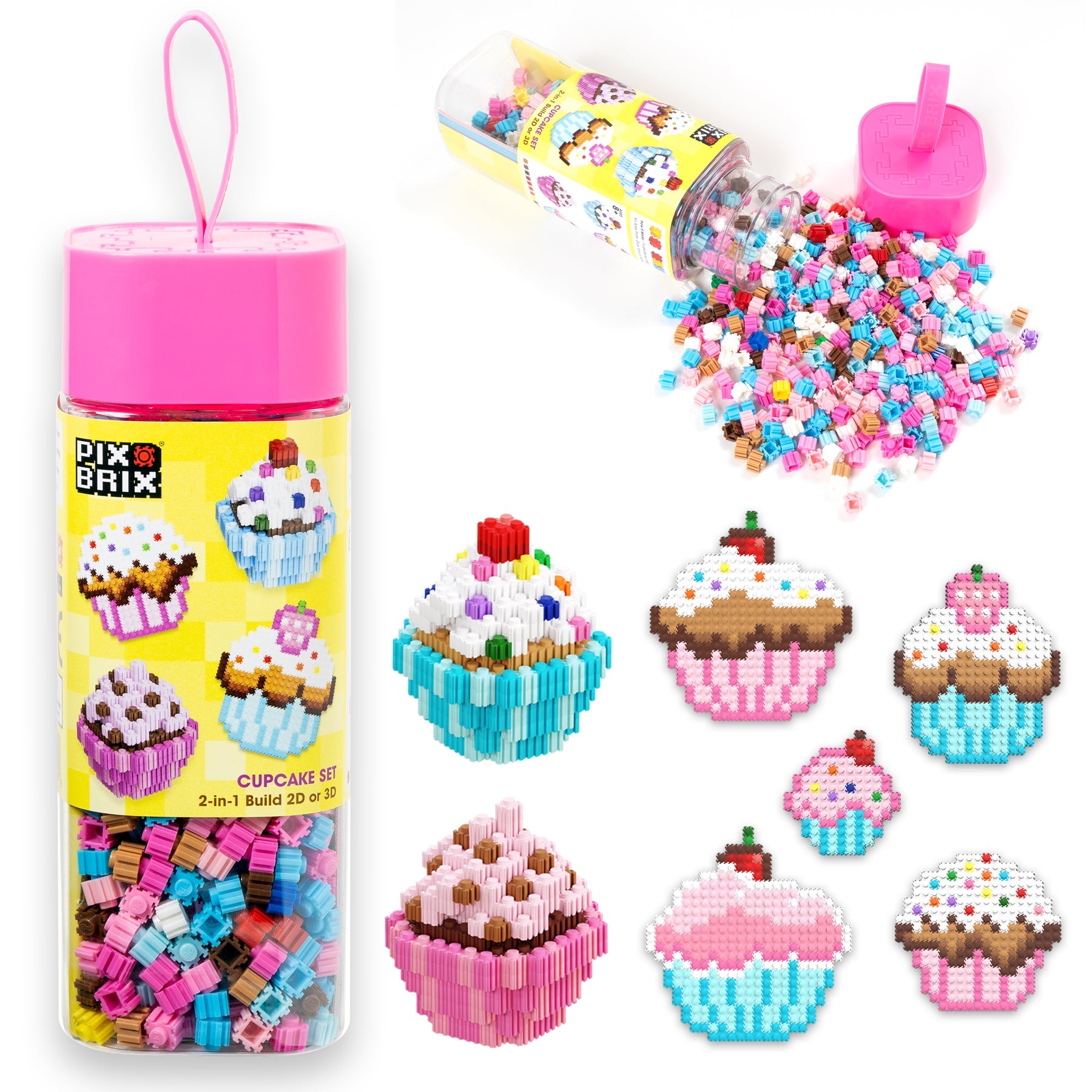 Food Bottle – Cupcakes Set