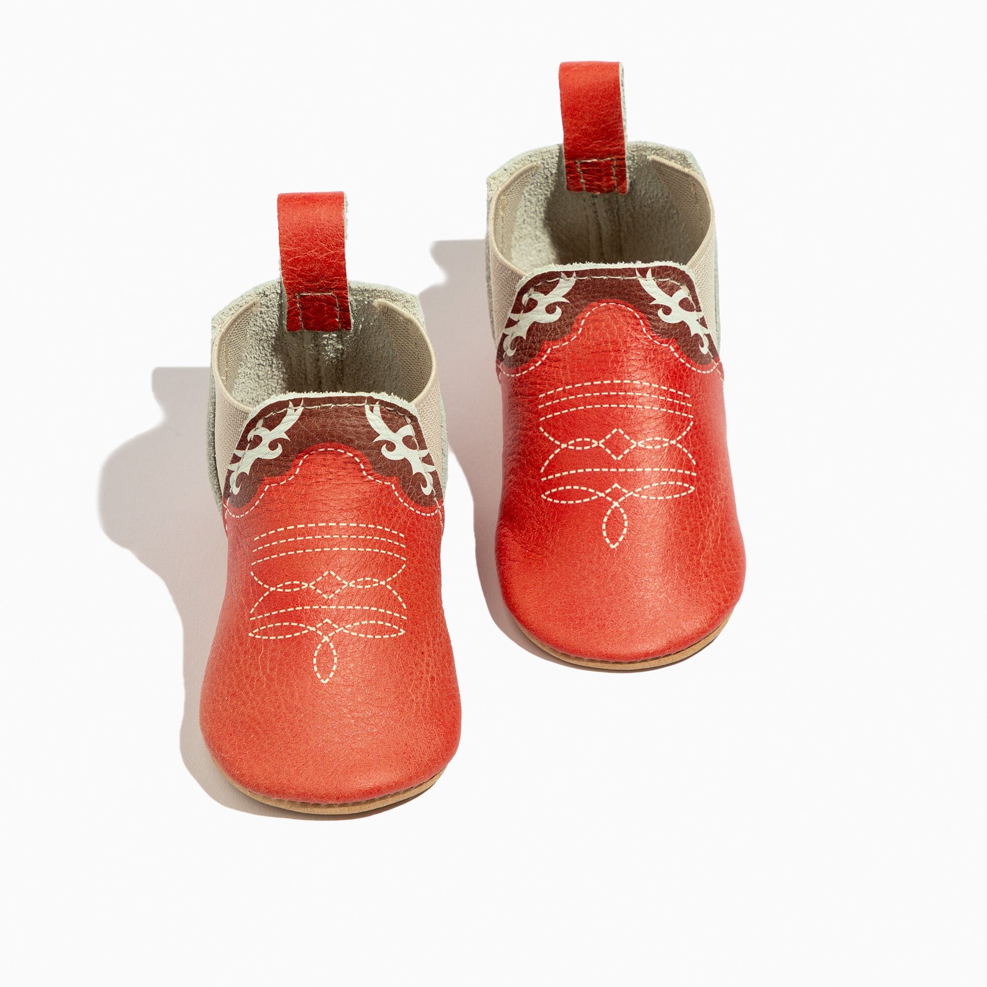 Crimson Cowboy Chelsea Boot Baby Shoe