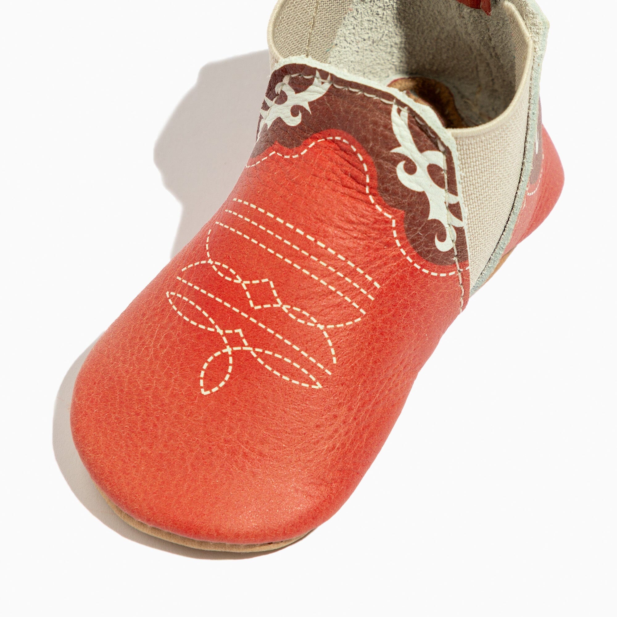 Crimson Cowboy Chelsea Boot Baby Shoe