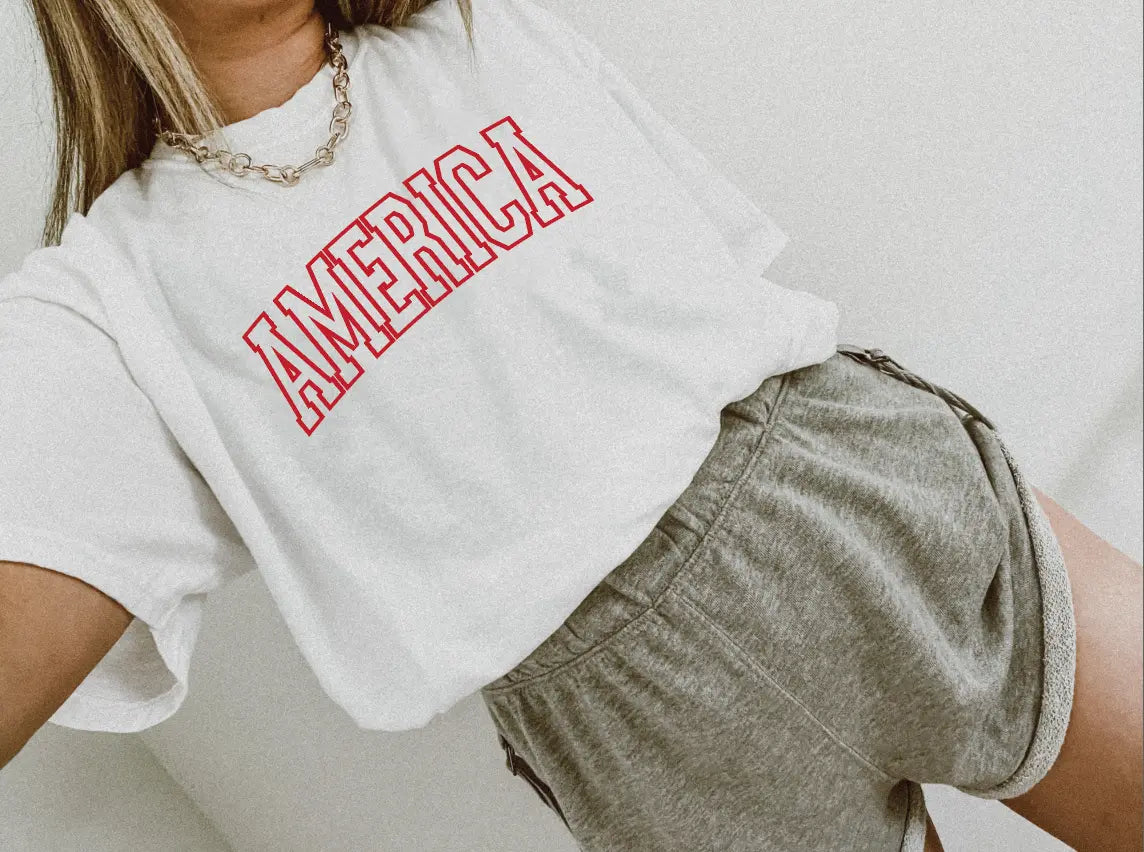 America Varsity Tee