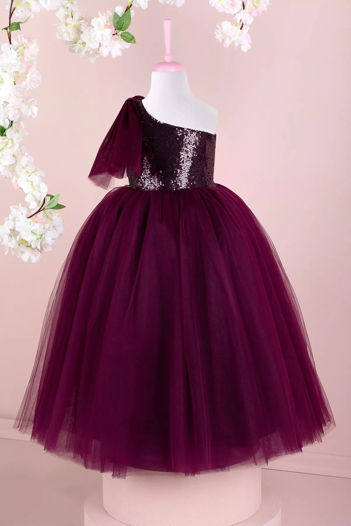 Amy Purple Party Dress