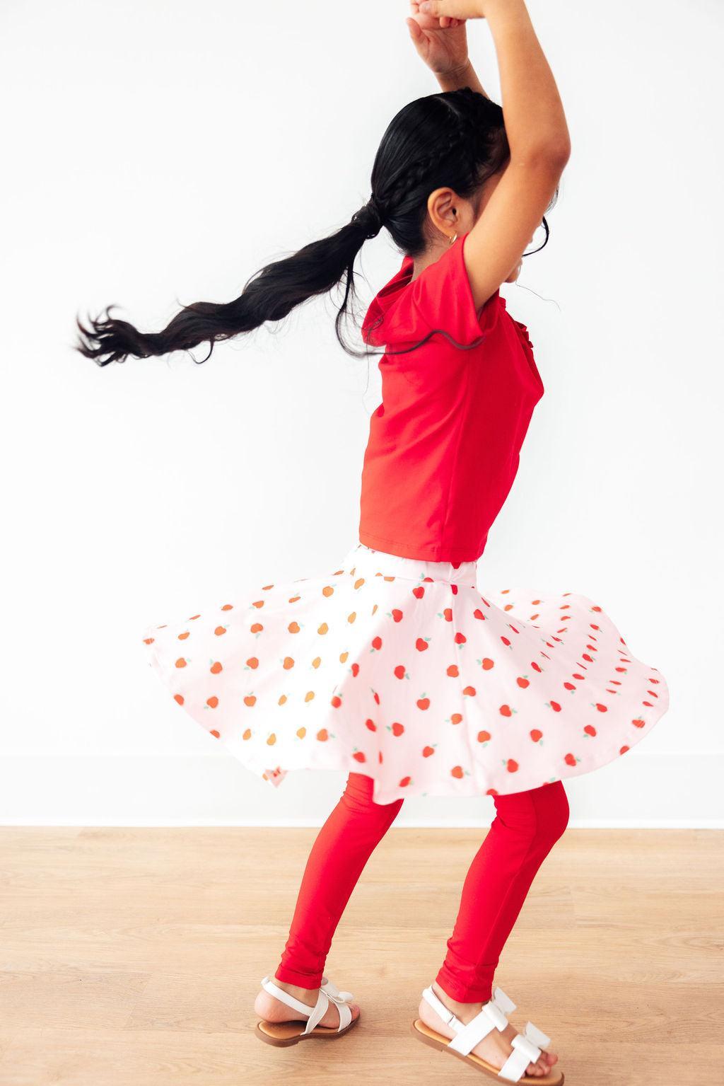 An Apple A Day Twirl Skegging