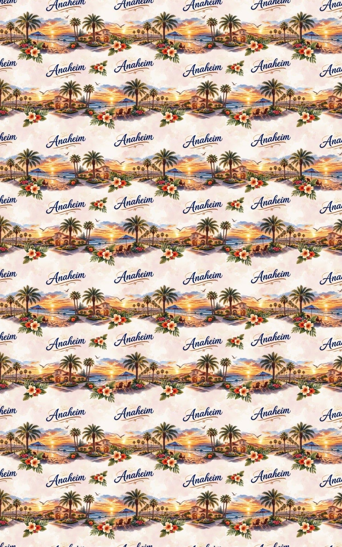 Anaheim Socal Glow Wrapping Paper