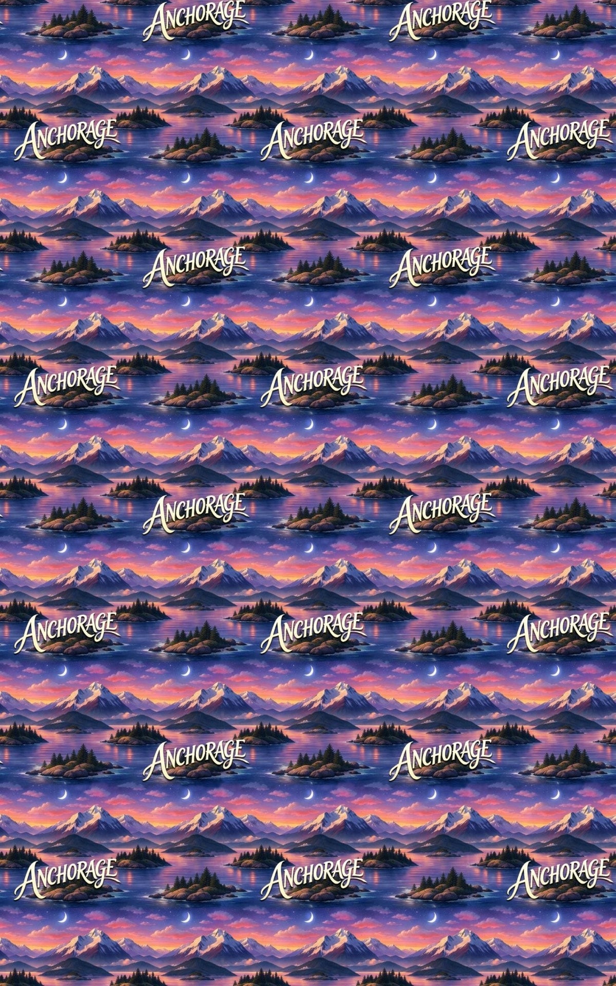Anchorage Midnight Sun Ii Wrapping Paper