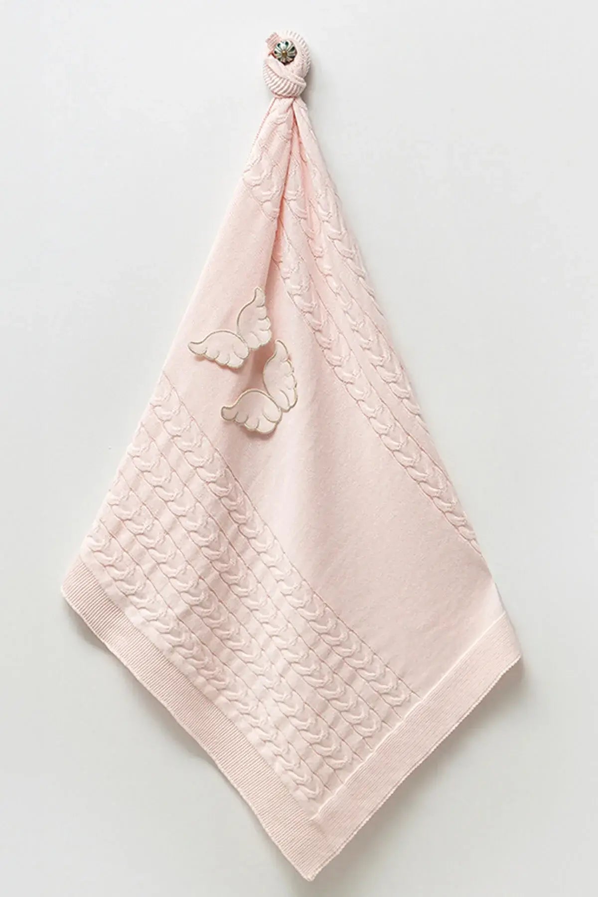 Angel Pink Newborn Knitwear Coming Home Set (5 Pcs)