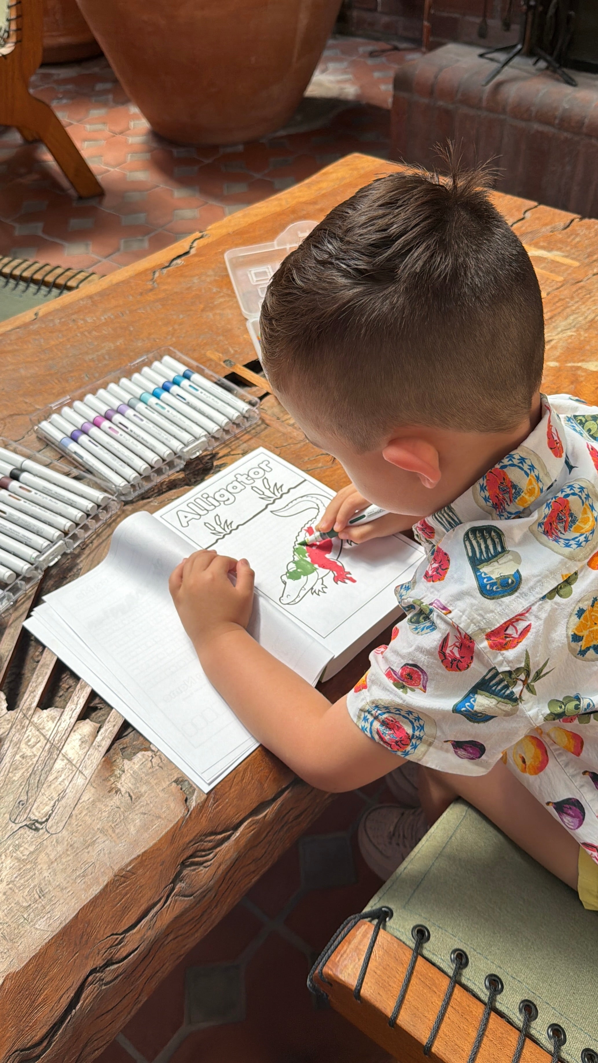 Animals, Insects And Ocean Friends Coloring Book
