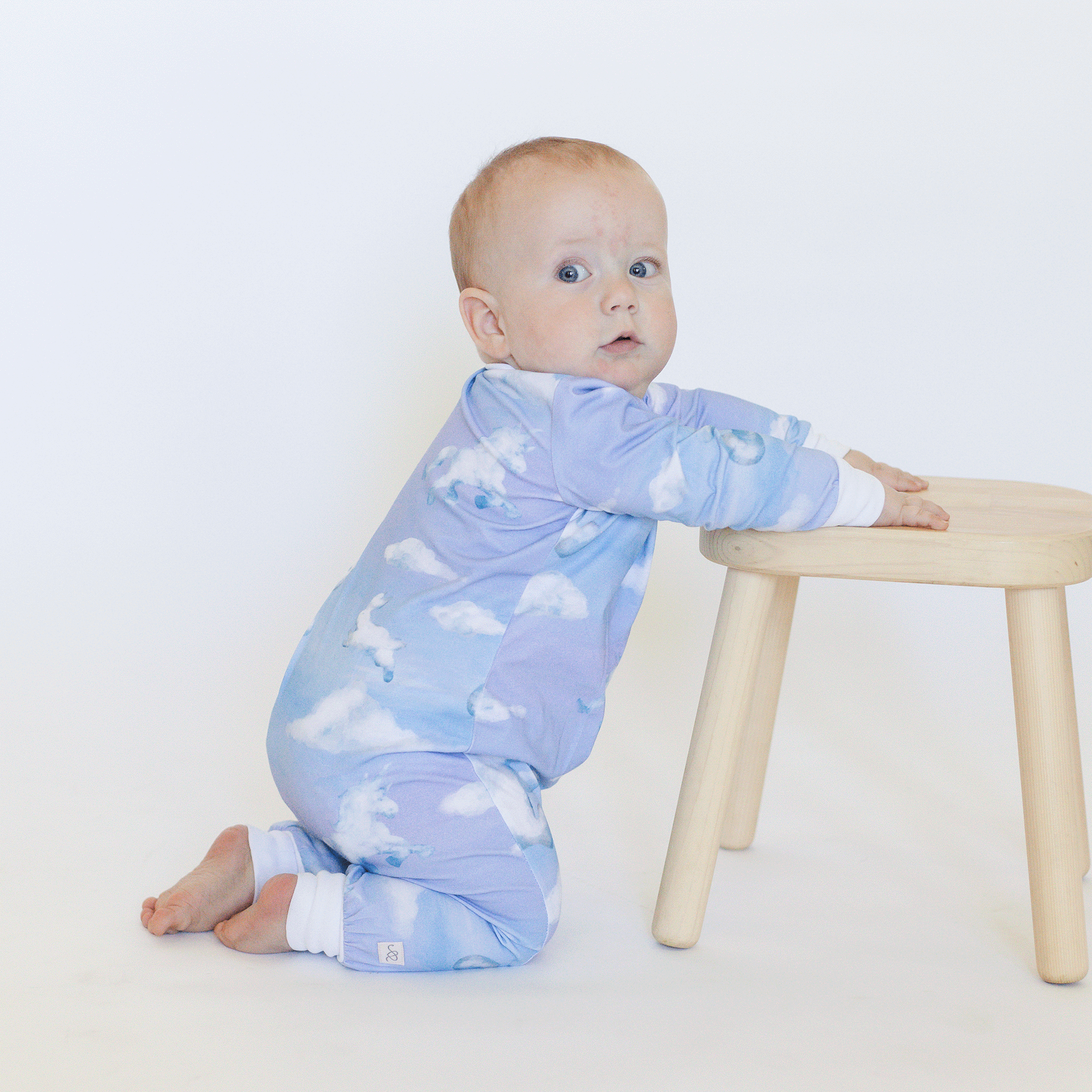 Parker Baby Zip Long John | Dreamy